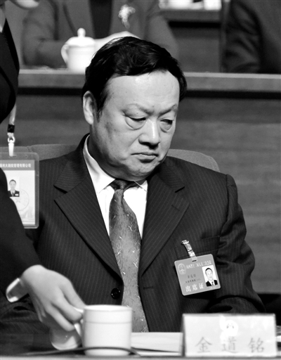 2014年1月23日,金道铭出席山西省十二届人大二次会议。图/CFP